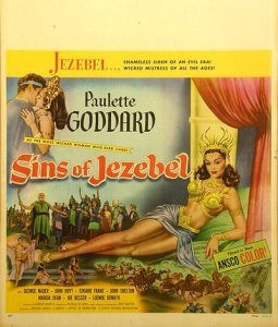 Poster 'Sins Of Jezebel'